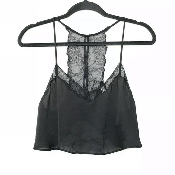 Free People Other - Intimately Free People lace crop top Black  S